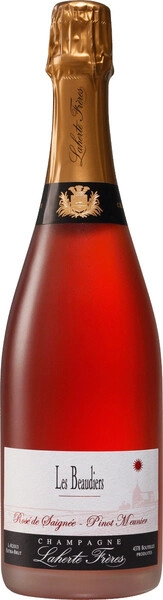 Шампанское Laherte Freres, Les Beaudiers Rose de Saignee, Champagne AOC
