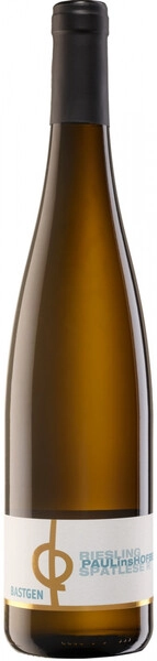 Вино Bastgen, Paulinshofberg Riesling Spatlese R, 2019