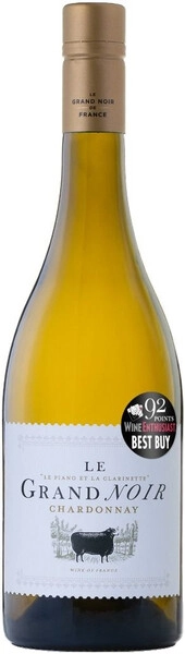 Вино Le Grand Noir Chardonnay, Pays d'Oc IGP, 2022