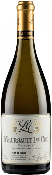 Вино Lucien Le Moine, Meursault 1er Cru Poruzot AOC, 2022