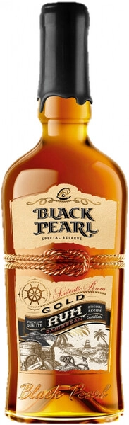 Ром Black Pearl Gold, 0.7 л