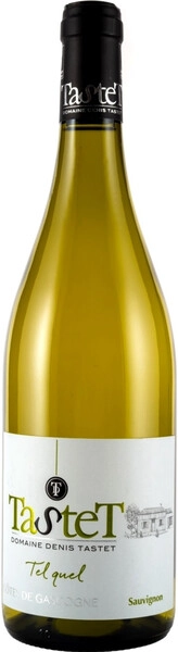 Вино Domaine Denis Tastet, "Tel Quel", Cotes de Gascogne IGP, 2018