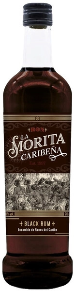 Ром La Morita Caribena Black, 0.7 л