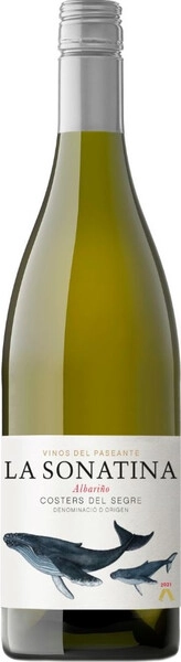 Вино Vinos del Paseante, La Sonatina Albarino, Costers del Segre DO, 2021