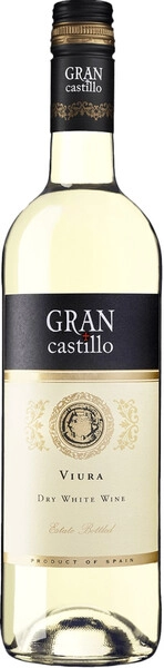 Вино Gran Castillo, Viura, Valencia DOP, 2024