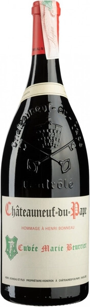 Вино Henri Bonneau, Chateauneuf-du-Pape Cuvee Marie Beurrier, 2015, 1.5 л