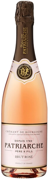Игристое вино Patriarche, Brut Rose, Cremant de Bourgogne AOC