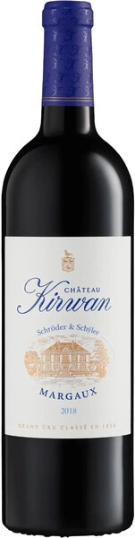 Вино Chateau Kirwan, Margaux AOC, 2018