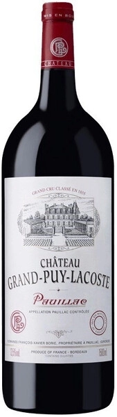 Вино Chateau Grand-Puy-Lacoste, Pauillac AOC, 2005, 1.5 л