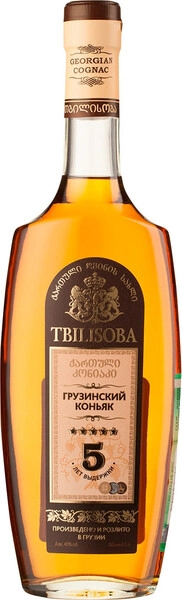 Коньяк Georgian Wine House, Tbilisoba 5 Years Old, 0.5 л