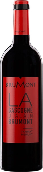 Вино La Gascogne d'Alain Brumont Merlot-Tannat, Cotes de Gascogne IGP, 2018