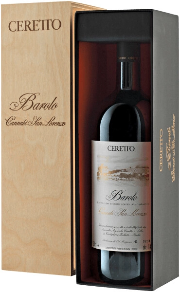 Вино Ceretto, Barolo Cannubi San Lorenzo, 2009, gift box, 1.5 л