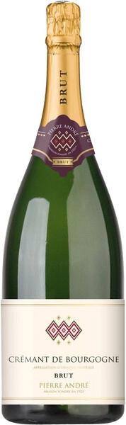 Игристое вино Pierre Andre, Cremant de Bourgogne AOP Brut, 1.5 л