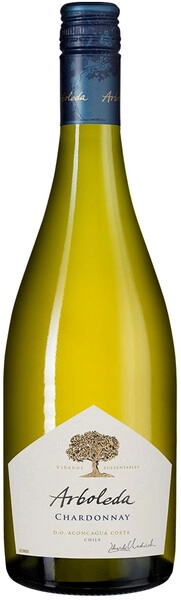 Вино Arboleda Chardonnay, 2022