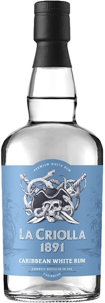 Ром La Criolla Caribbean White Rum, 0.7 л