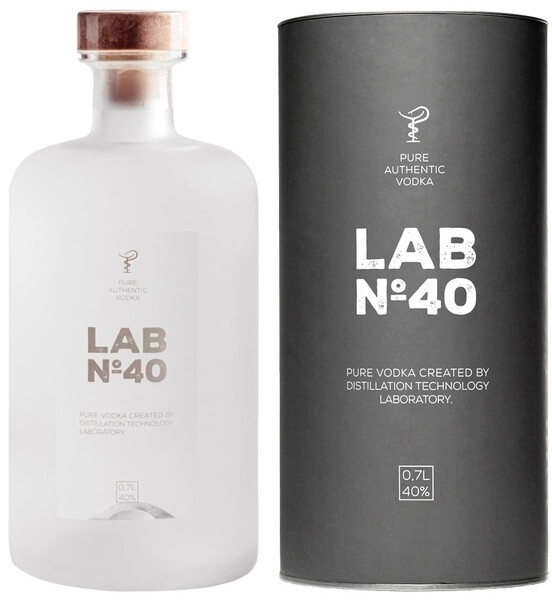 Водка LAB №40, in tube, 0.7 л