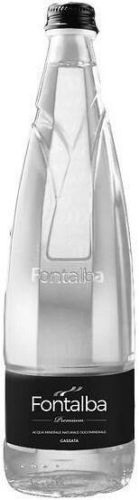Вода Fontalba Premium Lux Gassata, Glass, 0.75 л