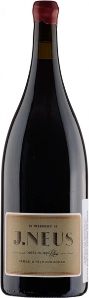 Вино Weingut J. Neus, Ingelheim am Rhein Pares Spatburgunder GG, 2018, 1.5 л