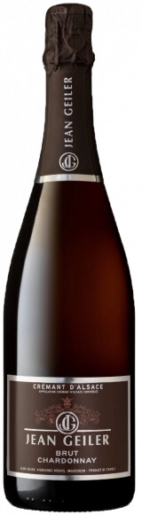 Игристое вино Jean Geiler, Brut Chardonnay, Cremant d'Alsace AOC, 2021