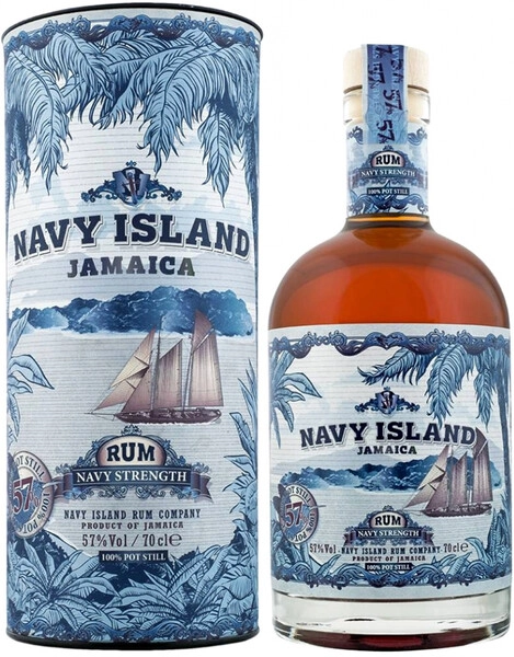 Ром Navy Island Navy Strength, gift box, 0.7 л
