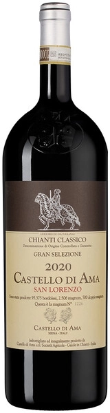 Вино Castello di Ama, "San Lorenzo" Chianti Classico Gran Selezione DOCG, 2020, 1.5 л