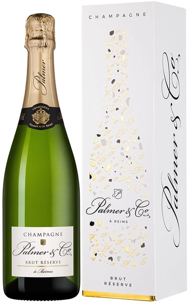 Шампанское Palmer & Co, Brut Reserve, Champagne AOC, gift box