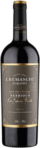 Вино Cremaschi Furlotti, Nebbiolo Edicion Limitada, Valley del Loncomilla DO, 2019