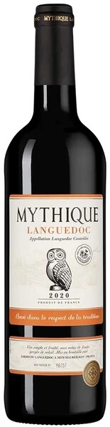 Вино Val d'Orbieu-Uccoar, Mythique Languedoc AOC Rouge, 2020
