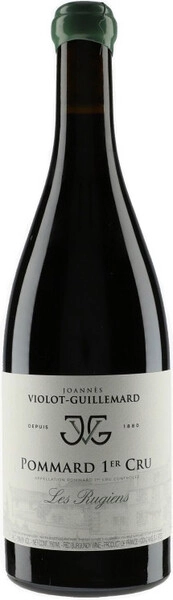 Вино Joannes Violot-Guillemard, Pommard 1er Cru Les Rugiens AOC, 2021