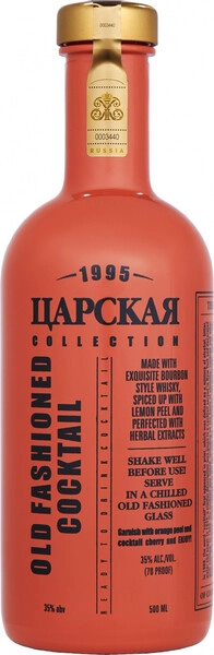 Ликер Царская Коллекция Олд Фэшн, коктейль, 0.5 л