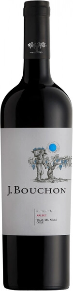 Вино J.Bouchon, Reserva Malbec, Valle de Maule DO, 2023