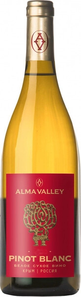 Вино Alma Valley Pinot Blanc, 2024