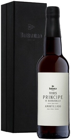 Херес Barbadillo, "Principe" VORS Amontillado, 30 years, Jerez DO, gift box, 375 мл