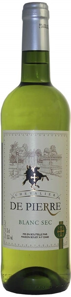 Вино Chevalier de Pierre Blanc Sec