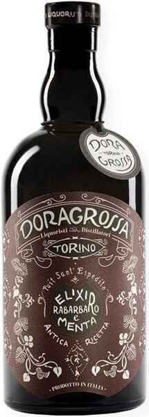 Ликер Doragrossa Elexir Rabarbaro e Menta, 0.7 л