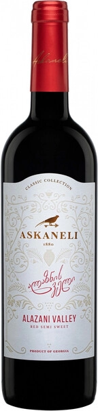 Вино Askaneli, Alazany valley Red Semi-Sweet, 2023