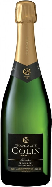 Шампанское Colin, Parallele Blanc de Blancs Extra Brut, Champagne AOC, 2019
