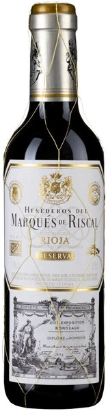 Вино Herederos del Marques de Riscal Reserva, Rioja DOC, 2021, 375 мл