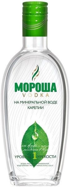 Водка "Мороша" Уровень мягкости №1, 250 мл
