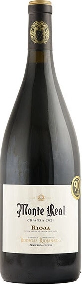 Вино Monte Real Crianza, Rioja DOC, 2021, 1.5 л