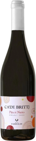 Вино Ca'De Brittj Pinot Nero, Friuli DOC, 2022