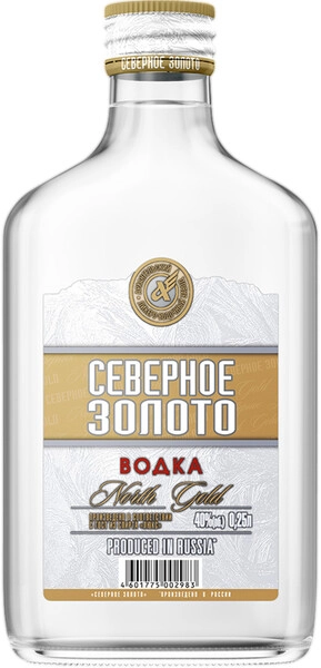 Водка "Северное Золото", 250 мл