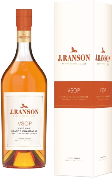 Коньяк "J.Ranson" VSOP, Cognac Grande Champagne AOC, gift box, 0.7 л
