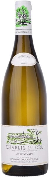 Вино Domaine Vocoret & Fils, Chablis 1-er Cru Les Montmains AOP, 2021
