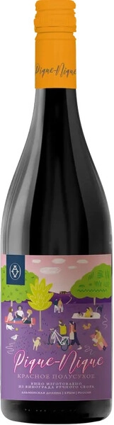Вино Alma Valley, Pique-Nique Red Semi-Dry, 2023