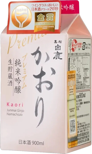 Саке Hakushika Kaori Junmai Ginjo, 0.9 л