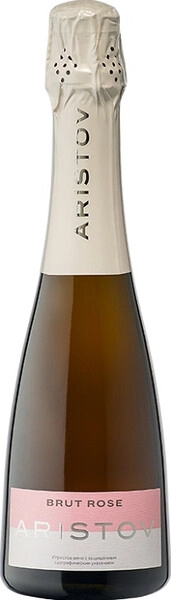 Игристое вино "Aristov" Rose Brut, 375 мл