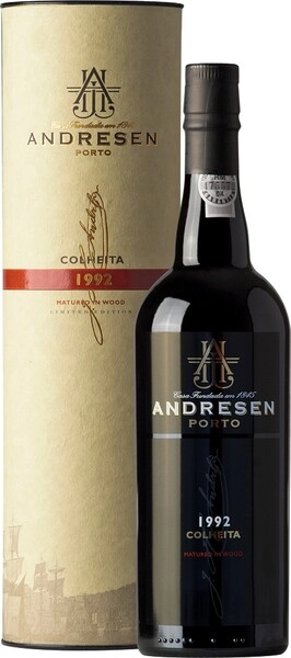 Портвейн Andresen, Colheita Port, 1992, in tube