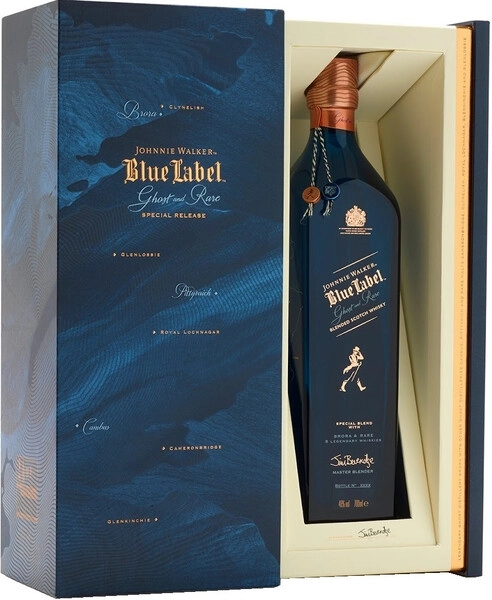 Виски Johnnie Walker, Blue Label Ghost and Rare, gift box, 0.7 л