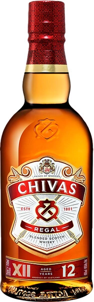 Виски Chivas Regal 12 Years Old, 0.75 л
